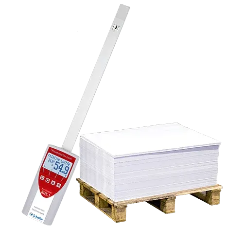 Schaller humimeter RH5 – wilgotnościomierze do stosu papieru w trzech wersjach
