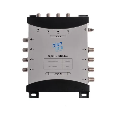 Splitter 2-drożny SBL 444 Blue Line , 4 x SAT