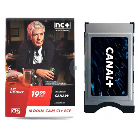 NC + z pakietem do wyboru, z modułem CAM CI+ Abo. 12 m-cy