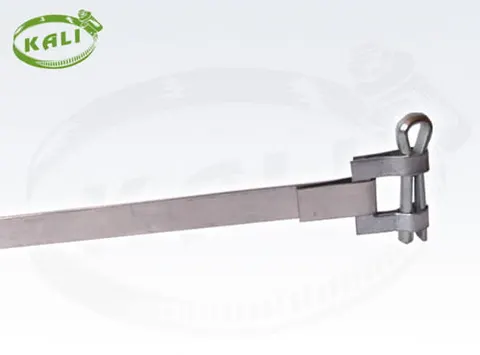 Opaska stalowa B180 , dł.180 szerokość 9 mm