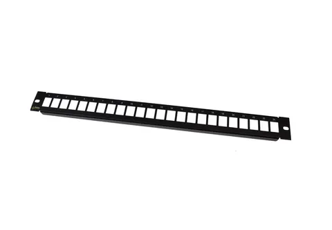 Patch panel Keystone RJ45, 24 porty