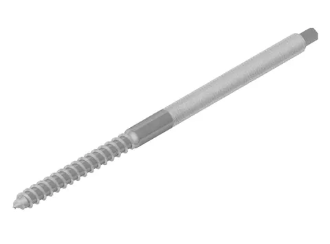 Śruba - dwugwint M10x250 , nierdzewna A2