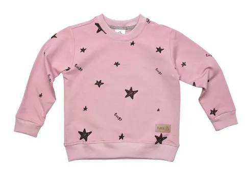 Bluza Sweatshirt PINK STARS