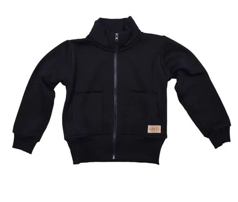 Bluza ocieplana ZIP collar DARK NAVY