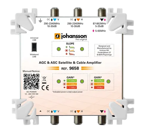 Amplifier for Wideband , 9658 Johansson