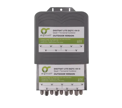 Zwrotnica / Diplexer Quad-Tv DQTC-104 Digitsat zew