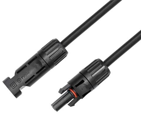 Przedłużacz kabel solarny czarny - 10m