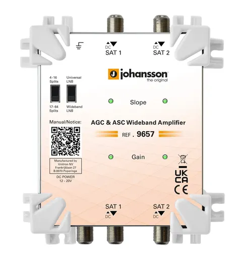 Amplifier for Wideband , 9657 Johansson