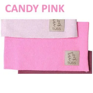 Opaska prążek RIB band CANDY PINK