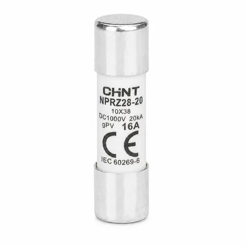 Wkładka topikowa gPV 10x38 16A 1000V DC Chint