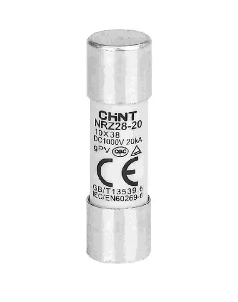 Wkładka topikowa gPV 10x38 20A 1000V DC Chint