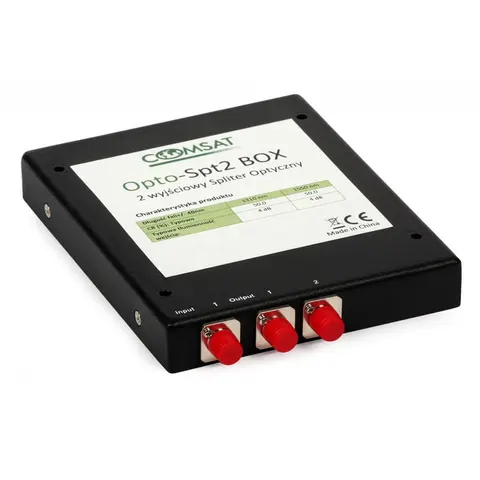 Rozgałęźnik / Splitter optyczny 1x2 system FC-PC
