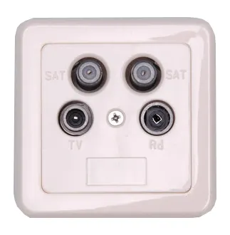 Gniazdo Abo. SAT/TV FD 9 SET (I gat.)