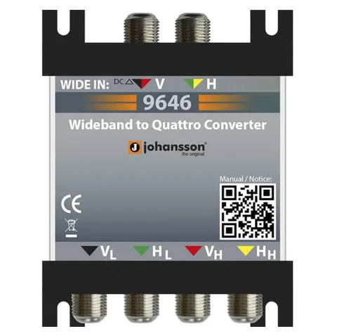 Konwerter Wideband dla Quattro Johansson 9646