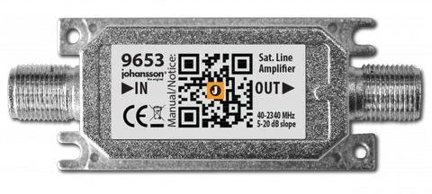 Wzmacniacz Johansson 9653, dla Wideband 9-20 dB