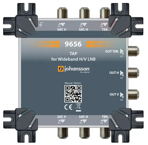 Odgałęźnik Wideband x 2 9656 Johansson