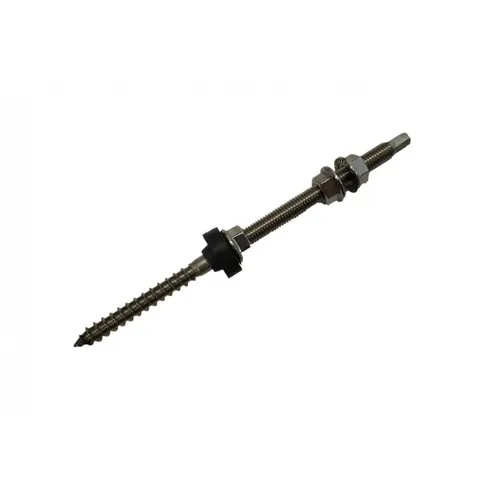 Śruba - dwugwint M10x250, DIN 6923, A2 EPDM+NAKR
