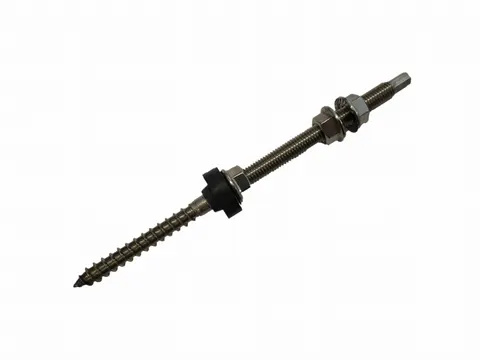Śruba - dwugwint M10x200, DIN 6923, A2 EPDM+NAKR