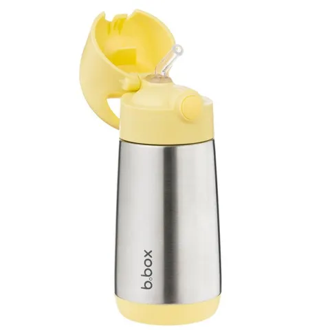 Butelka termiczna - bidon dla dzieci ze słomką 350 ml Lemon Twist b.box BB00879