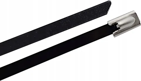 Opaska stalowa nierdzewna A2 360x7.9 mm powlekana