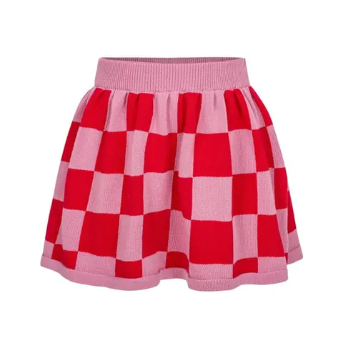 Spódniczka RÓŻOWA KRATA