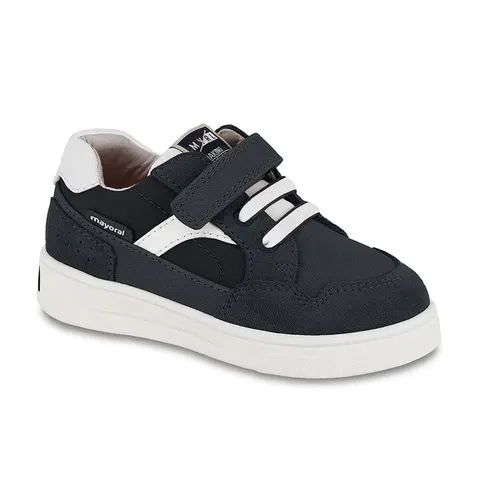 Buty wizytowe ze skóry dla chłopca Granatowe Mayoral 25-41664-065