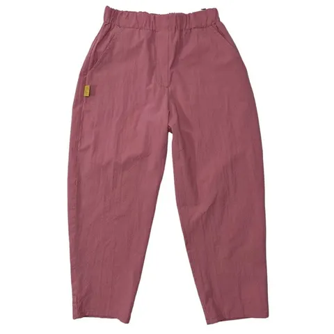 Spodnie 035-25 GIRL TROUSERS - RED PEPPER ( 100% COTTON )