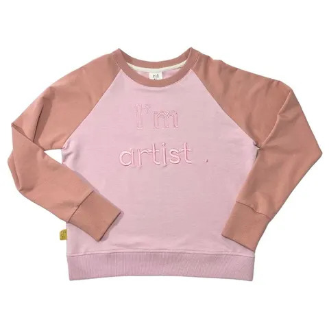 Bluza 053-25 I'M ARTIST- SWEATSHIRT - PINK POWDER