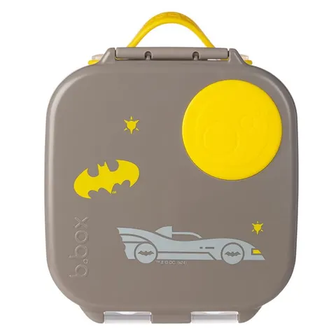Lunchbox dla dzieci do szkoły - szczelna mini śniadaniówka z przegródkami Batman by b.box BB00906