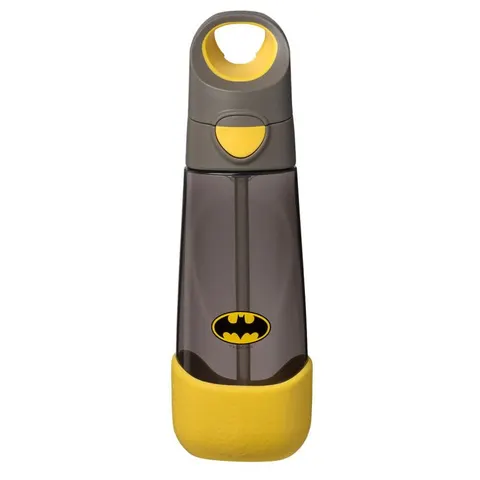 Bidon dla dziecka - butelka na wodę ze słomką tritanowa 600ml Batman by b.box BB00915