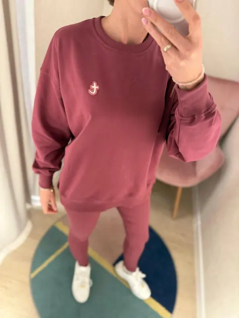 Bluza damska OVER berry