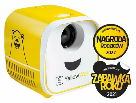 Projektor dla dzieci YellowWall + 4 Multibajki Zestaw startowy Yellow Wall