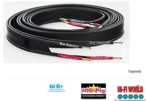 Kabel głośnikowy Tellurium Q Blue Diamond 2m