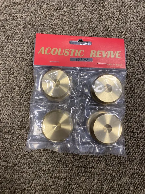Acoustic Revive SPU-8 (PODKŁADKI MOSIĘŻNE POD KOLCE)