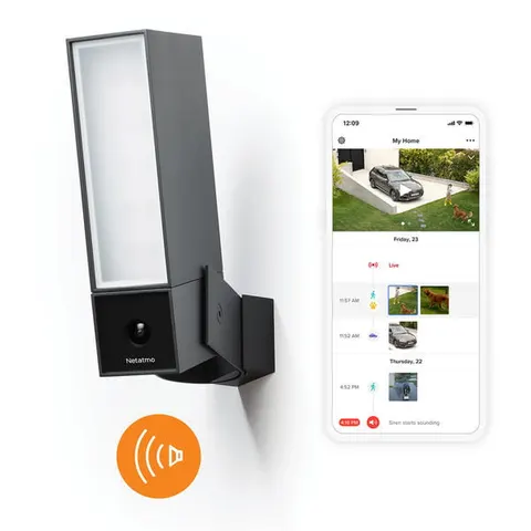 NETATMO (Inteligentna kamera zewnętrzna z syreną)