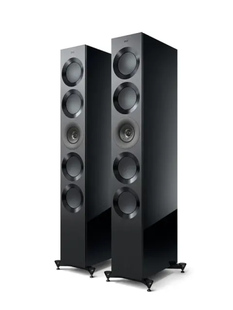 KEF Reference 5 Meta (High-Gloss Black/Grey) - GWARANCJA NAJLEPSZEJ CENY! - Rozliczymy Twój Sprzęt