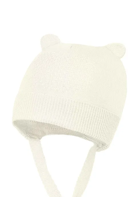 Czapka REMI bambus śmietankowa Jamiks JWH115
