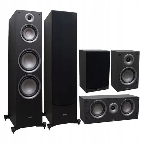 Taga Harmony TAV-807F + TAV-807S + TAV-807C (Czarny)