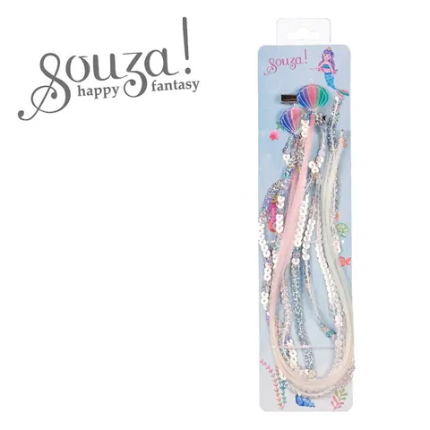 Spinki do włosów doczepiane pasemka muszelki Jody 2 szt. Souza! 107330