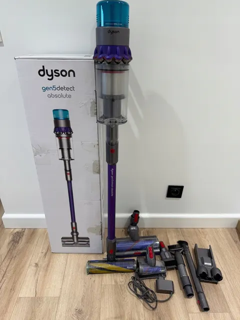Dyson Gen5detect Absolute fioletowy + 2 dodatkowe szczotki