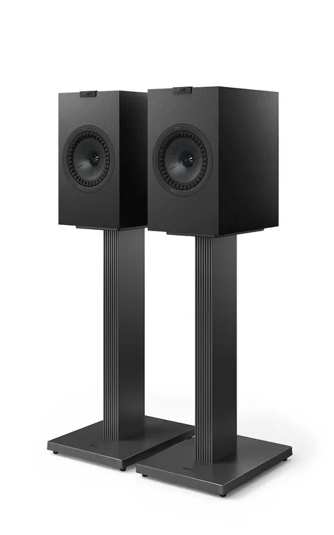 KEF Coda W (Tytanowy-Dark Titanium)+KEF SQ1 Floor Stand (Szary)