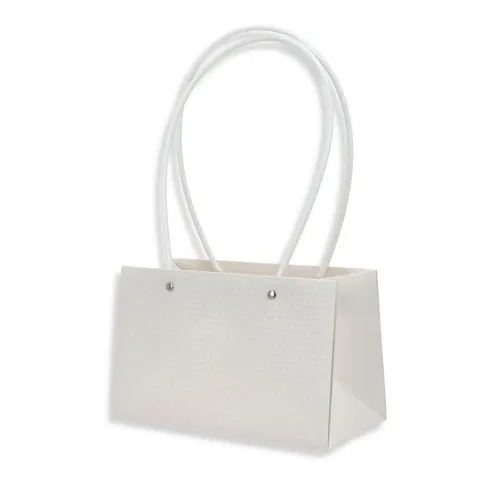 Torba prezentowa Biała 22 x 10 x 35 cm
