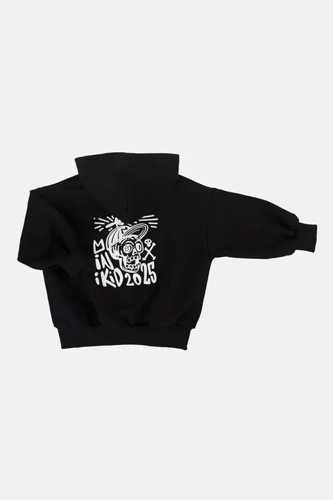 Bluza SKULL BLACK ZIP HOODIE