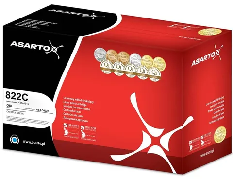 AS-LO822C Toner Asarto cyan