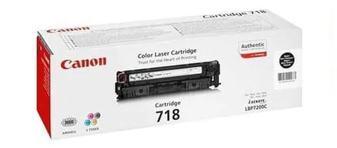 CRG 718 - Toner black czarny oryginalny