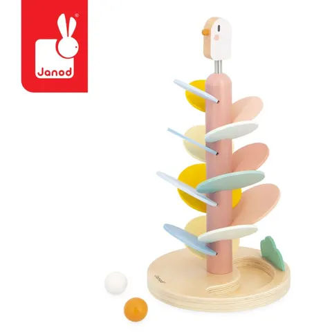 Drewniany kulodrom Ptaszek Sweet Cocoon 3 lata+ Janod J04040
