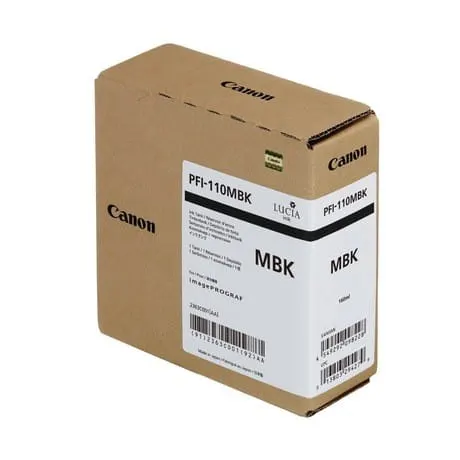 Tusz Canon PFI-110 MBK matte black - czarny matowy | CF2363C001AA | ORYGINALNY