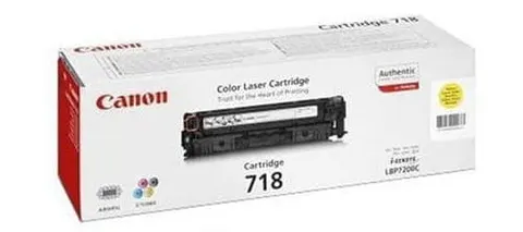 CRG 718 - Toner yellow żółty oryginalny