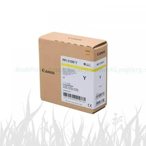 Tusz Canon PFI-3100 Y | yellow - żółty | CF6425C001AA | ORYGINALNY