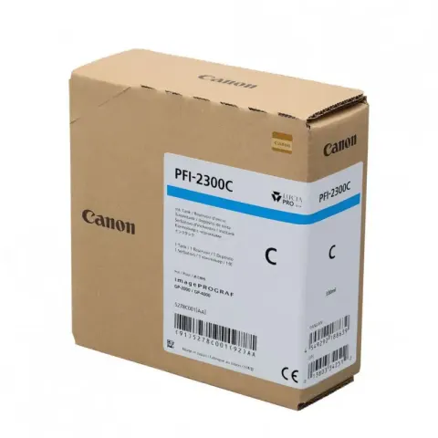 Tusz Canon PFI-2300 C | cyan - błękitny | 5278C001AA | ORYGINALNY